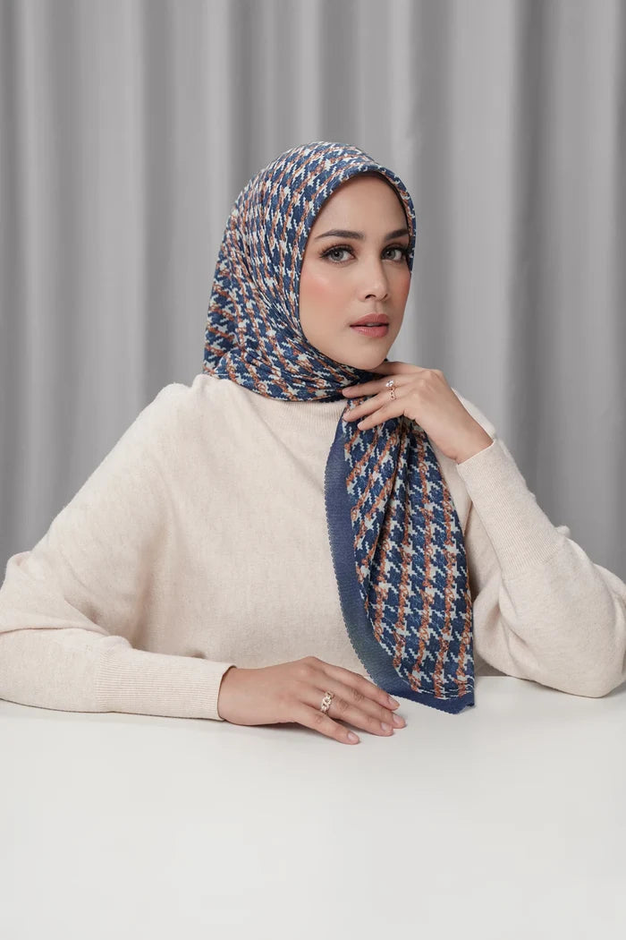 the editor square scarf in headline by buttonscarves x the devil wears prada 2