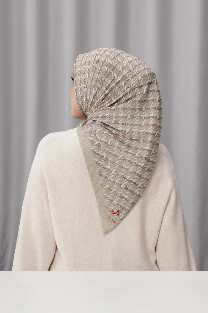 the editor square scarf in manhattan by buttonscarves x the devil wears prada 2 back view