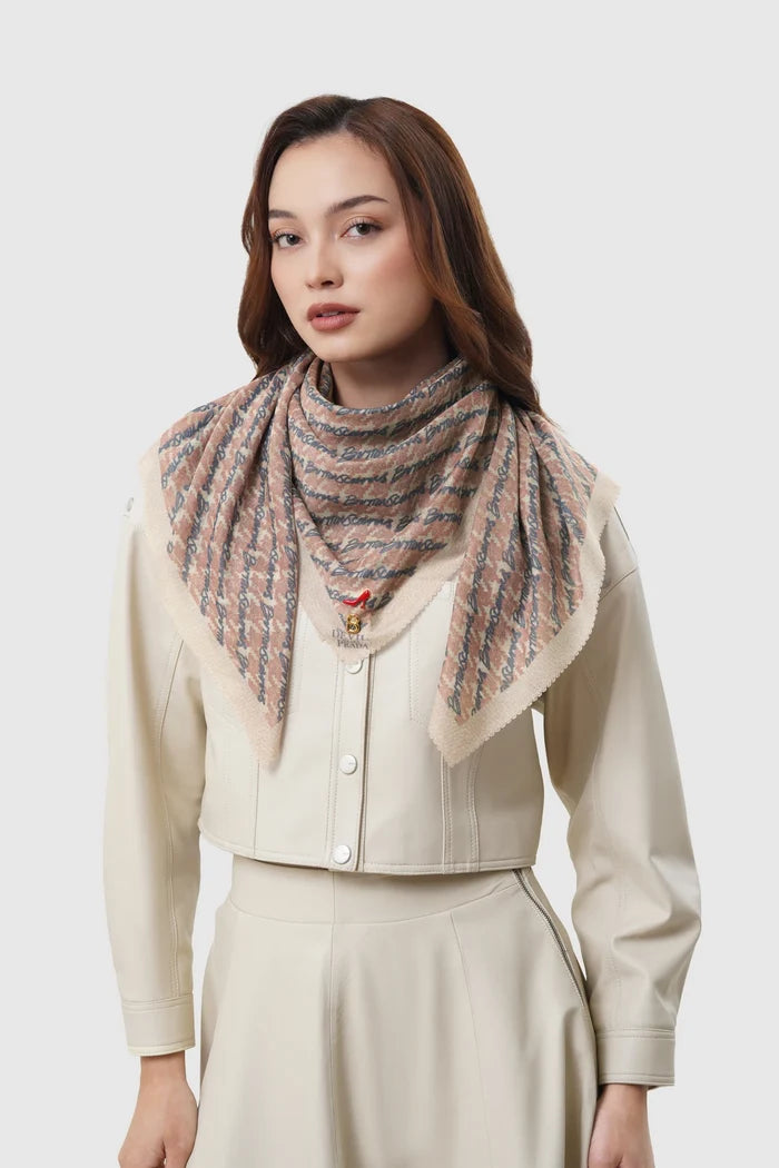 the editor square scarf in soho by buttonscarves x the devil wears prada 2 style look