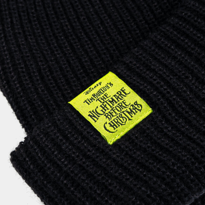 The Nightmare Before Christmas By Shoe Palace RIP Beanie Mens Hat (Black/White)
