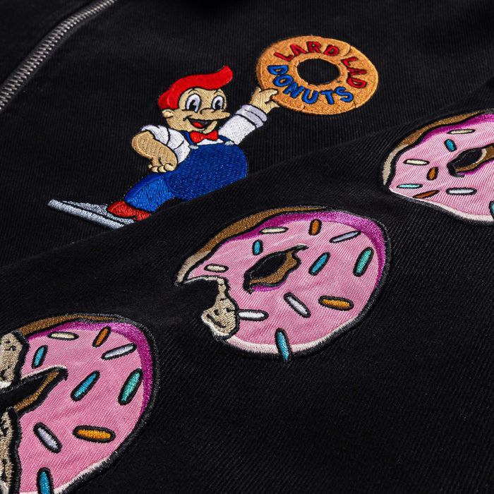 The Simpsons By Shoe Palace Donuts Work Mens Jacket (Black/Pink)