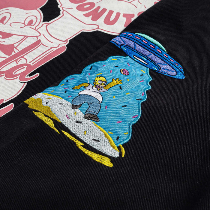 The Simpsons By Shoe Palace Donuts Work Mens Jacket (Black/Pink)