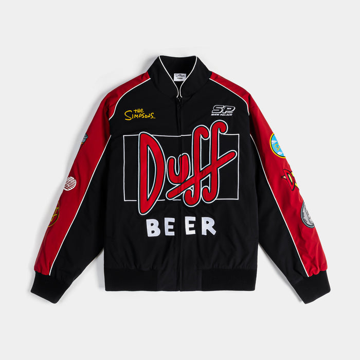 The Simpsons By Shoe Palace Duff Racing Mens Jacket (Black/Red)
