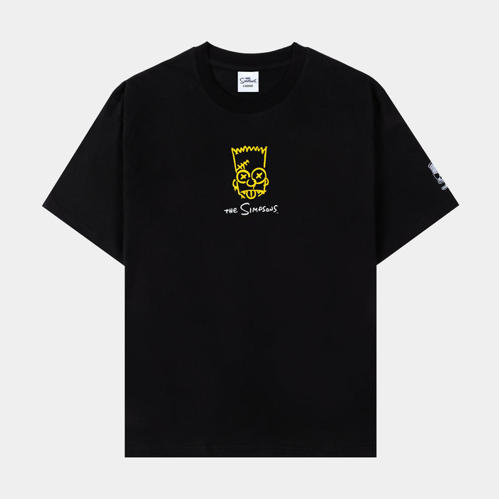 The Simpsons By Shoe Palace El Barto Mens Short Sleeve Shirt (Black/Yellow)