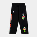 The Simpsons By Shoe Palace Krusty The Clown Mens Sweatpants (Black/Red)