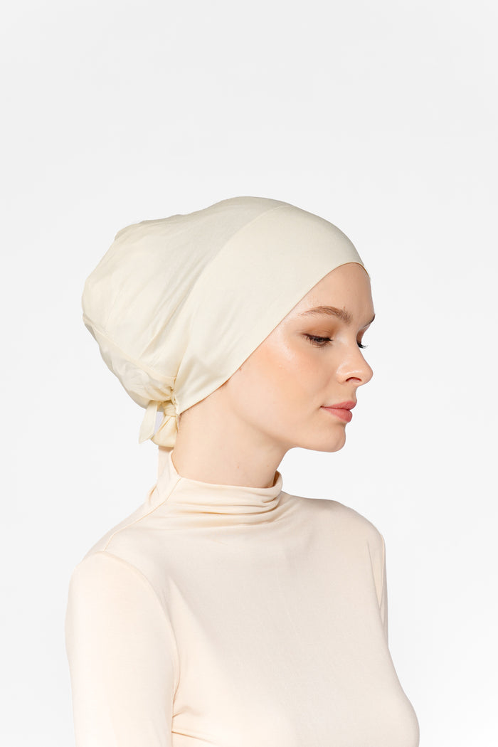 Tie Back Inner Cap - Antique White