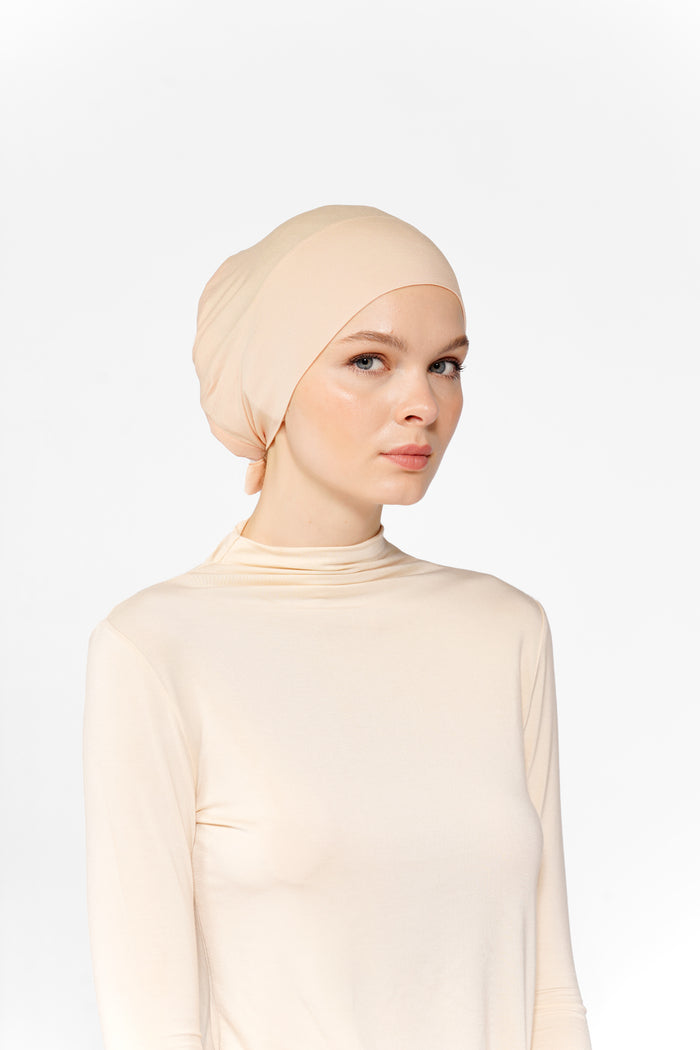 Tie Back Inner Cap - Wheat
