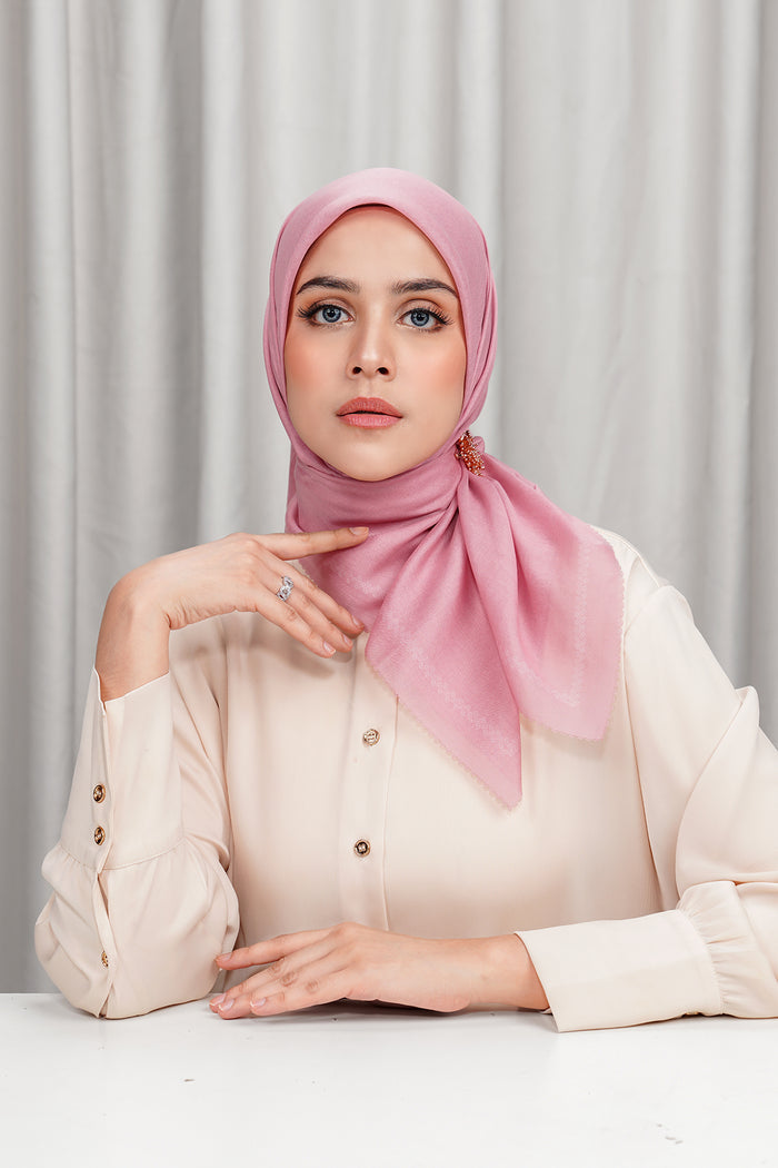 Today's Scarf - Bridal Rose