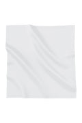 today's scarf in bright white by buttonscarves