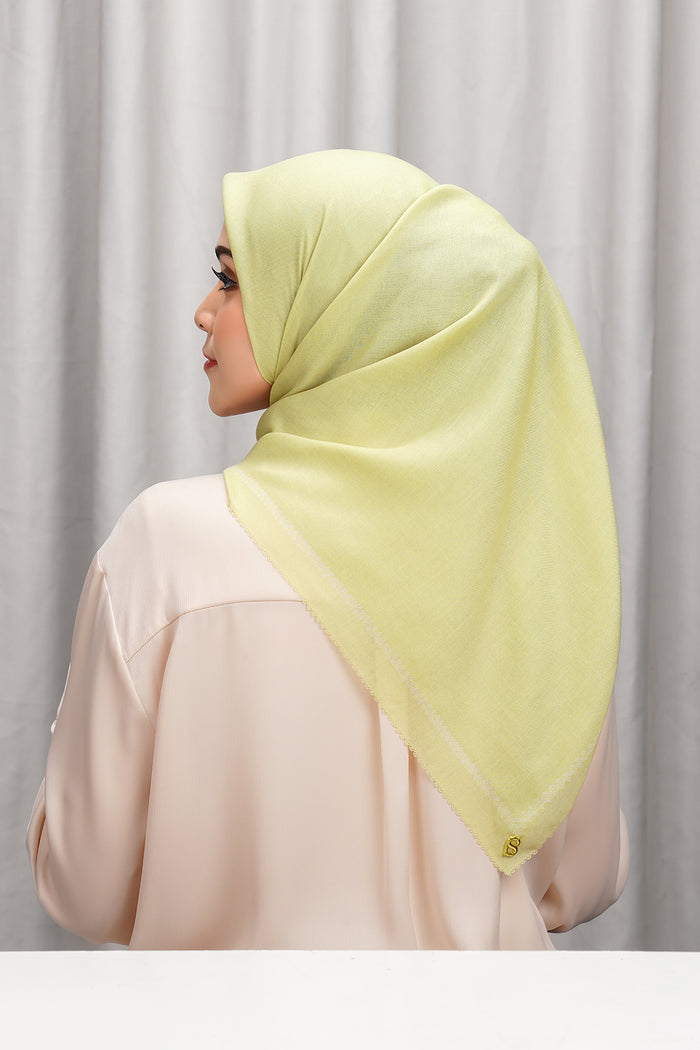 Today's Scarf - Custard