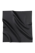 today's scarf in jet black by buttonscarves