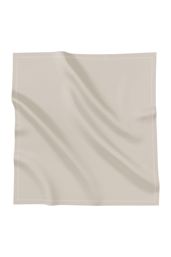 today's scarf in oatmeal by buttonscarves