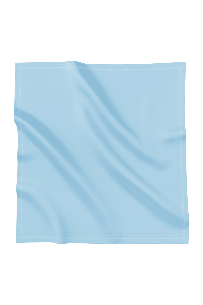 today's scarf in powder blue by buttonscarves