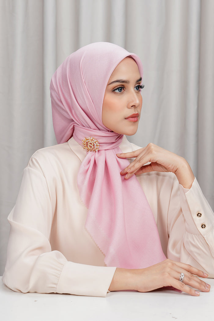 Today's Scarf - Rose Quartz