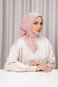 Today's Scarf - Silver Pink