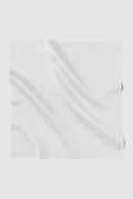 today's scarf xl in true white by buttonscarves