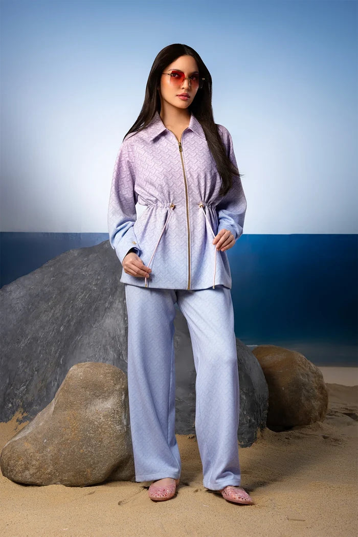 tropical26 basic pants in blue by buttonscarves style look