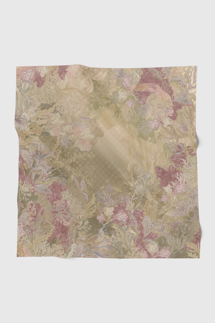 under the sea scarf seaweed by buttonscarves