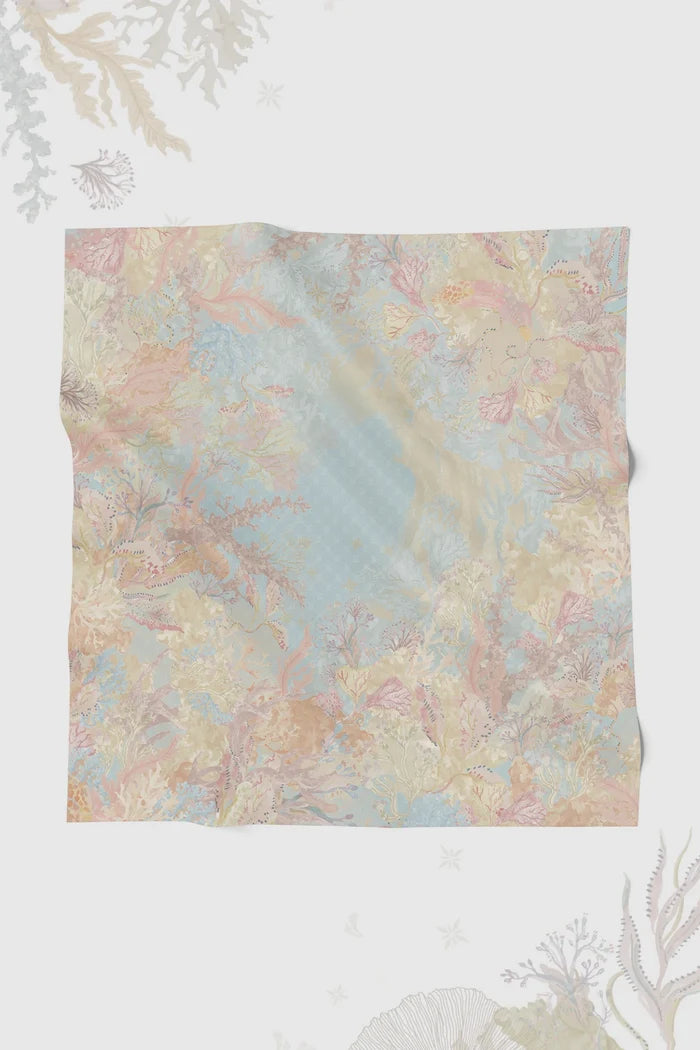 under the sea scarf scarf wave by buttonscarves