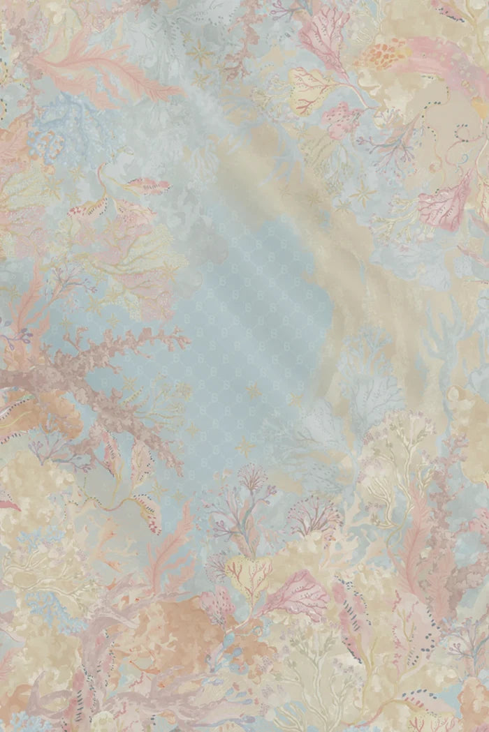 buttonscarves under the sea scarf wave pattern detail
