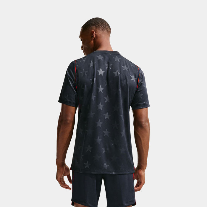 USWNT 2026 Stadium Away Dri Fit Soccer Replica Mens Jersey (Dark Obsidian/Pure Platnium)