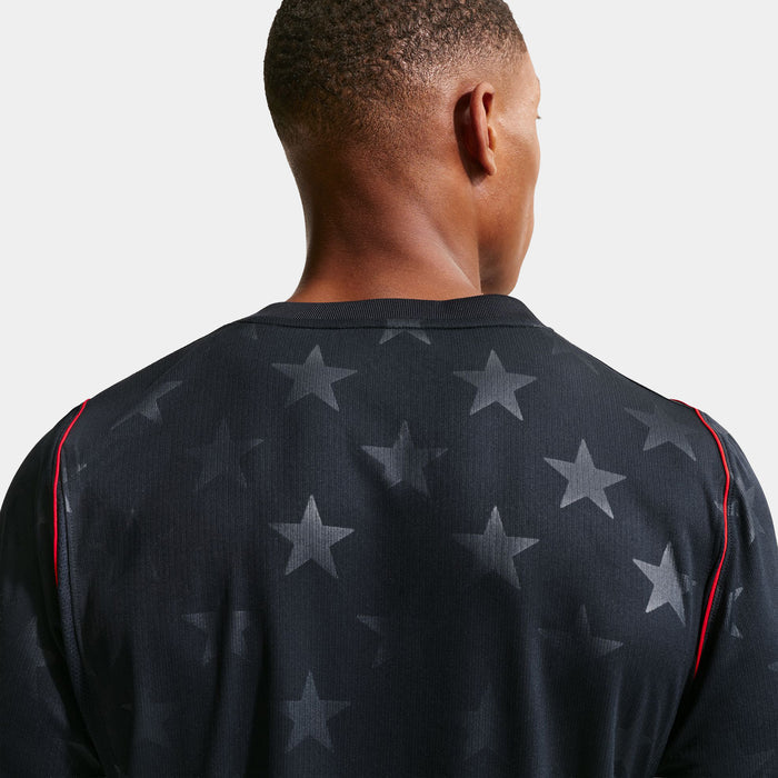 USWNT 2026 Stadium Away Dri Fit Soccer Replica Mens Jersey (Dark Obsidian/Pure Platnium)