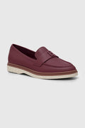 vachya loafer in cremisi by buttonscarves