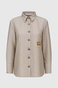 verena basic shirt in sand by buttonscarves