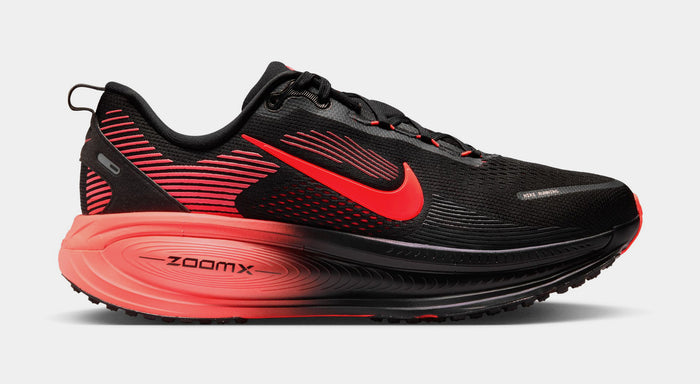 Vomero 18 Mens Running Shoes (Black/Bright Crimson/University Red)