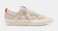 Vulcanized Bungee Mens Lifestyle Shoes (White/Beige)