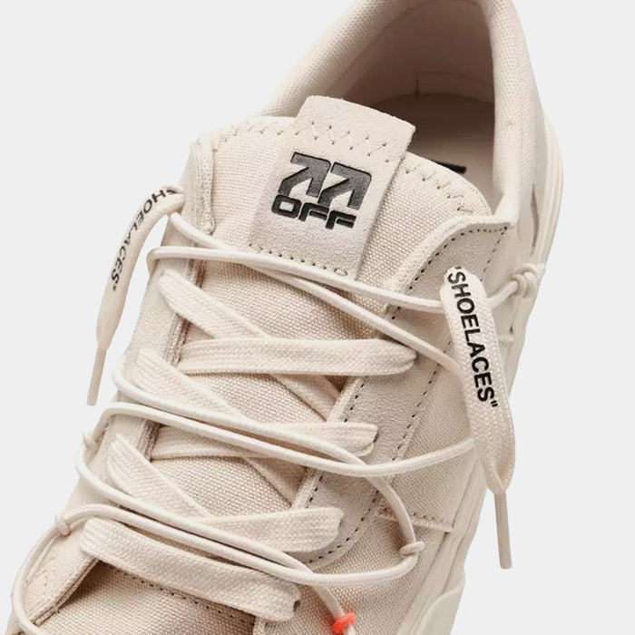 Vulcanized Bungee Mens Lifestyle Shoes (White/Beige)