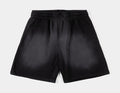 Washed Fleece Mens Shorts (Black/Black)