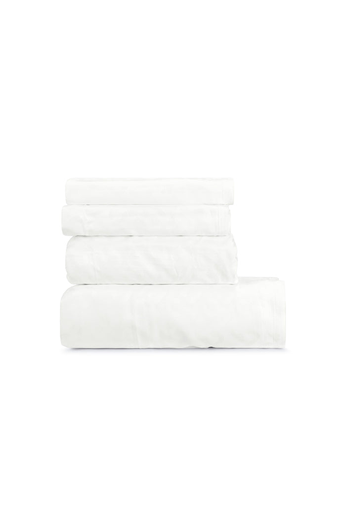 Wicker Bed Sheet Super King - Super White