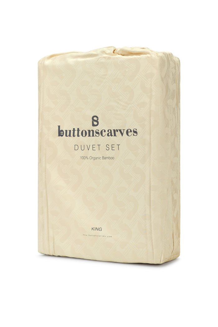 Wicker Duvet King - Sand