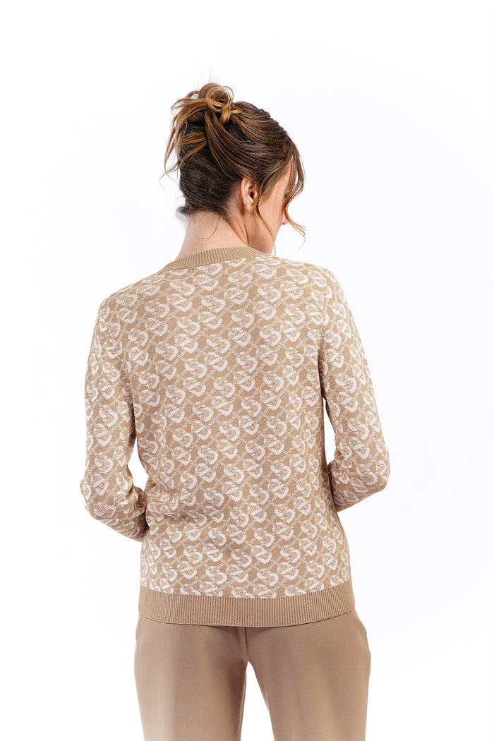 Wicker Sweatshirt - Camel