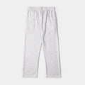 Wide Leg Fleece Mens Pants (Light Grey)