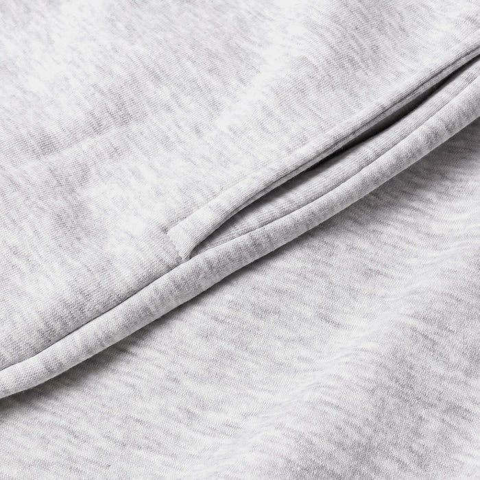 Wide Leg Fleece Mens Pants (Light Grey)