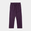 Wide Leg Fleece Mens Pants (Purple)
