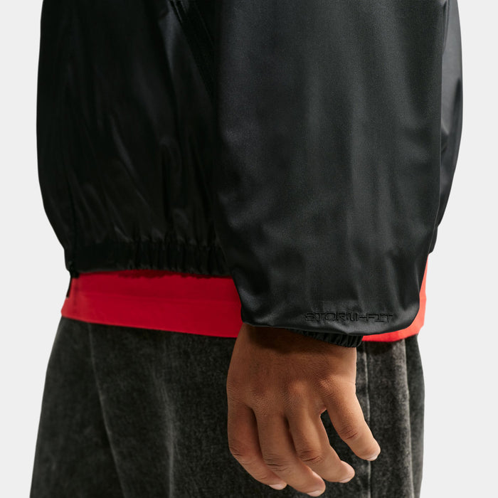 Windrunner Storm Fit Graphic Mens Jacket (Black/Black/Black)