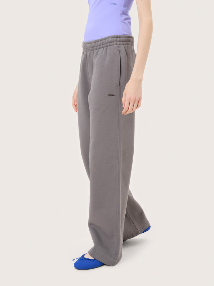 Womens Heavyweight Straight Leg Track Pants—Slate Escape