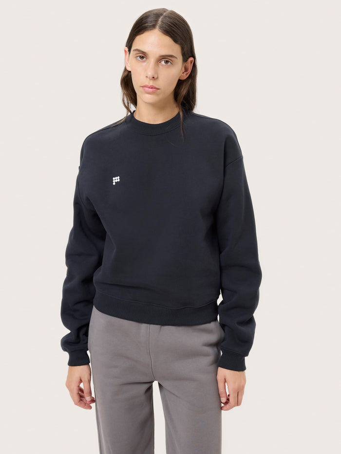 Womens Heavyweight Sweatshirt—Black