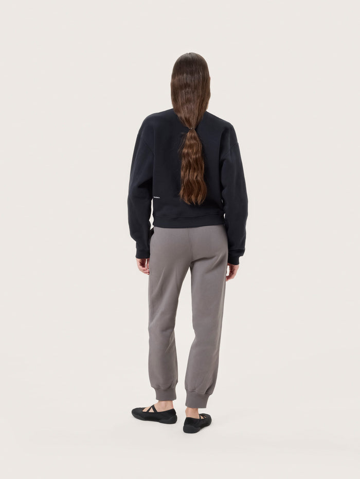 Womens Heavyweight Sweatshirt—Black