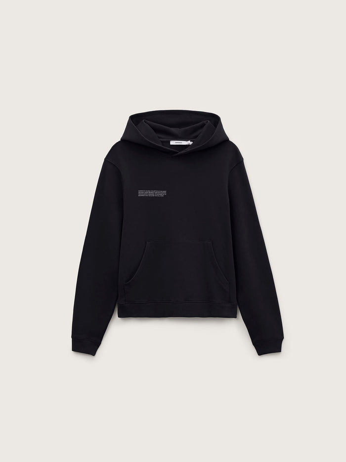 Womens Midweight Hoodie—Black