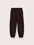 Womens Midweight Logo Track Pants—Obsidian Core