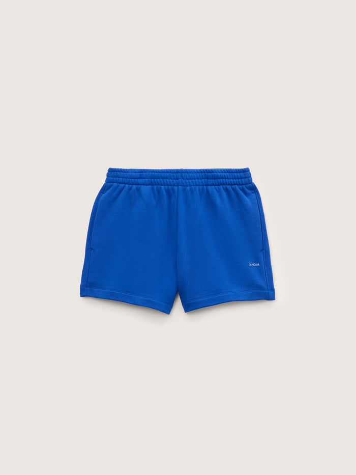Womens Midweight Shorts—Gaia Blue