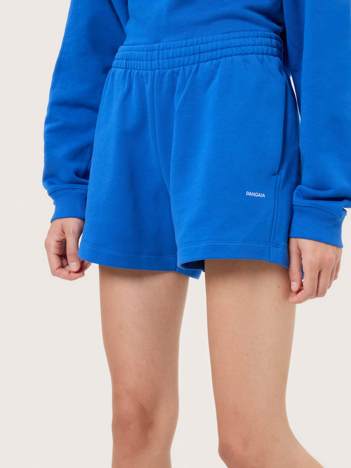Womens Midweight Shorts—Gaia Blue