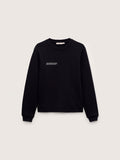 Womens Midweight Sweatshirt—Black