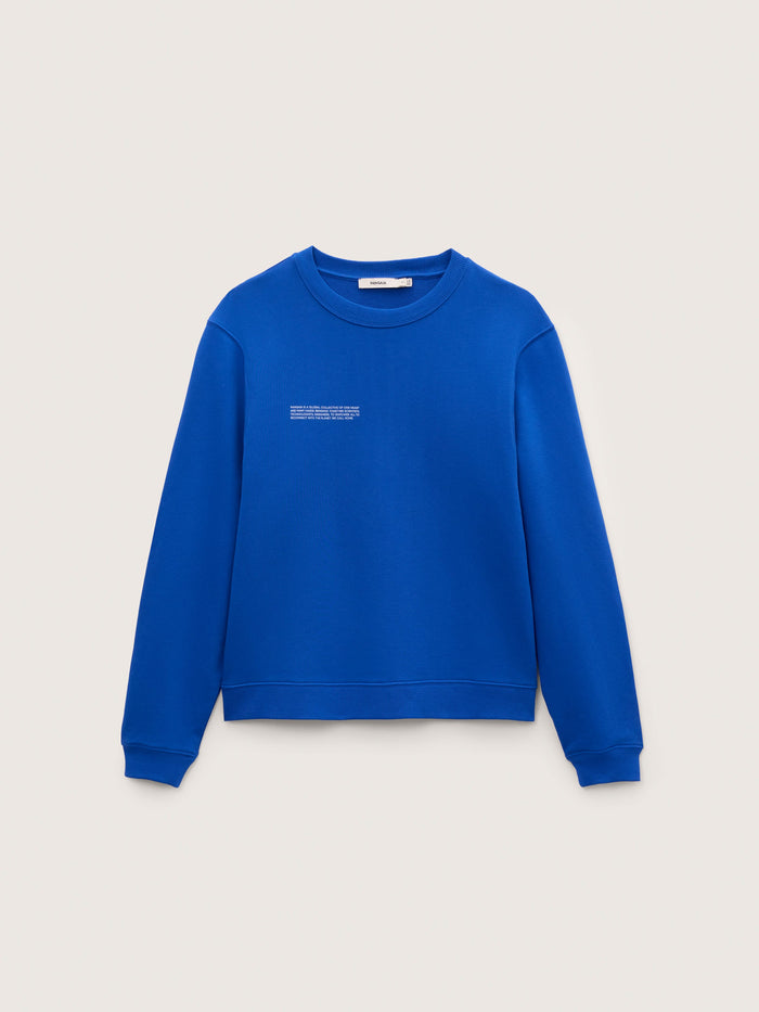 Womens Midweight Sweatshirt—Gaia Blue