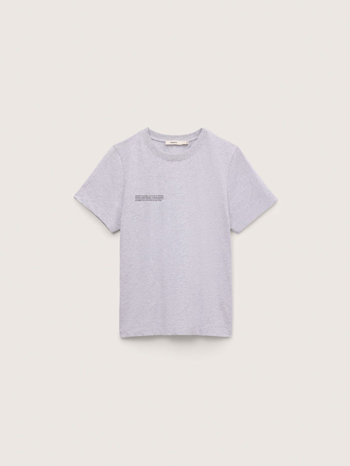 Womens Midweight T-Shirt and Shorts Set—Grey Marl