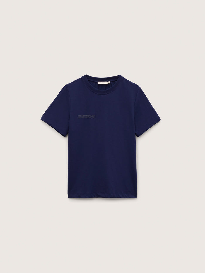 Womens Midweight T-Shirt and Shorts Set—Ocean Navy